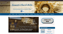 Desktop Screenshot of domesticchurchmedia.org